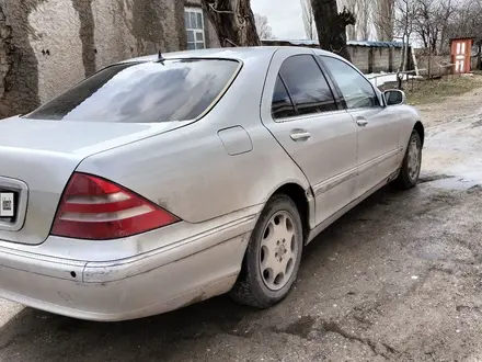 Mercedes-Benz S 320 1999 года за 2 900 000 тг. в Тараз – фото 4