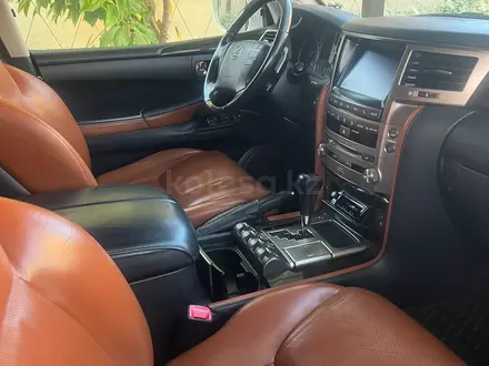 Lexus LX 570 2013 года за 23 200 000 тг. в Шымкент – фото 2