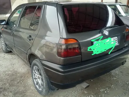 Volkswagen Golf 1992 года за 1 180 000 тг. в Тараз – фото 3