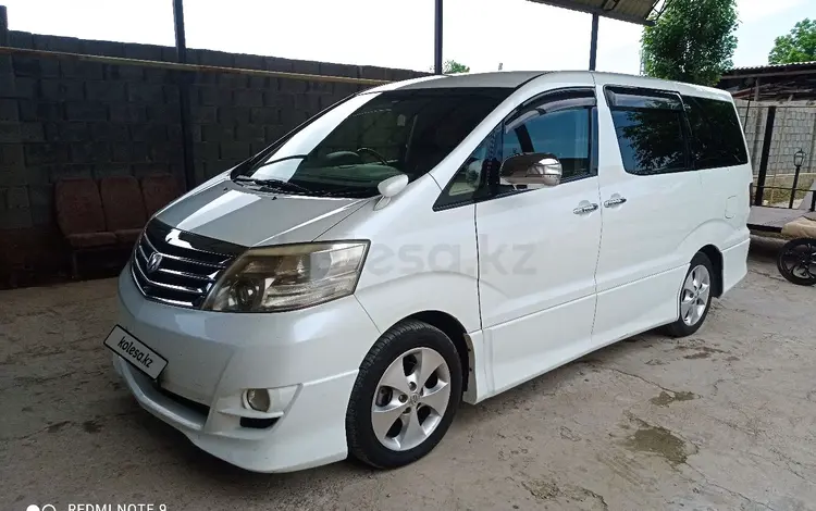 Toyota Alphard 2007 года за 6 600 000 тг. в Шымкент