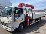 JAC  Автомобиль бортовой с КМУ 4 т. На N120 4x2 2026 годаүшін39 000 000 тг. в Атырау