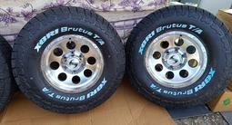 Комплект дисков GTR Wheel с резиной XBRI Brutus A/T 285/75 R16 118S за 580 000 тг. в Алматы – фото 3