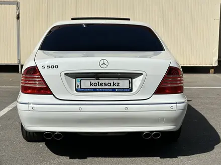 Mercedes-Benz S 500 2001 года за 5 500 000 тг. в Алматы – фото 6