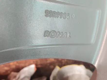 Комплект дисков Ronal за 320 000 тг. в Алматы – фото 4