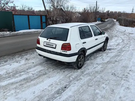 Volkswagen Golf 1994 года за 1 200 000 тг. в Костанай – фото 5