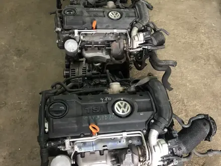 Volkswagen Passat B6 CAXA 1.4 турбо Двигатель за 550 000 тг. в Астана – фото 3