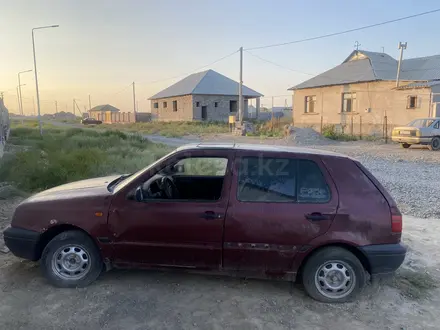 Volkswagen Golf 1992 года за 400 000 тг. в Туркестан – фото 2