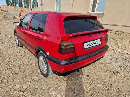 Volkswagen Golf 1995 года за 1 700 000 тг. в Тараз – фото 4