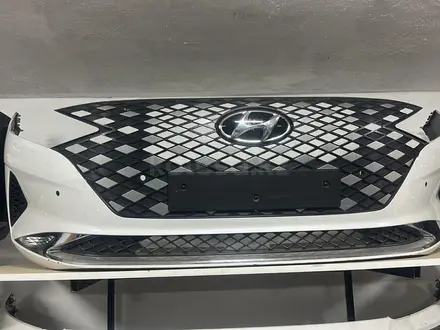 Hyundai Grandeur передний бампер Хундай грандеур за 500 тг. в Астана – фото 2