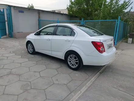 Chevrolet Aveo 2014 года за 4 350 000 тг. в Тараз – фото 14