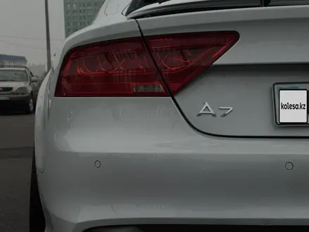 Audi A7 2012 года за 12 999 999 тг. в Алматы