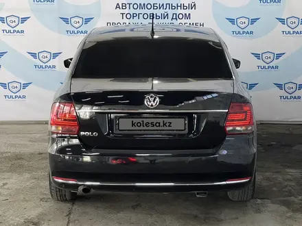 Volkswagen Polo 2015 года за 6 500 000 тг. в Шымкент – фото 6