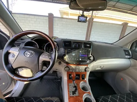 Toyota Highlander 2008 года за 11 400 000 тг. в Тараз – фото 10