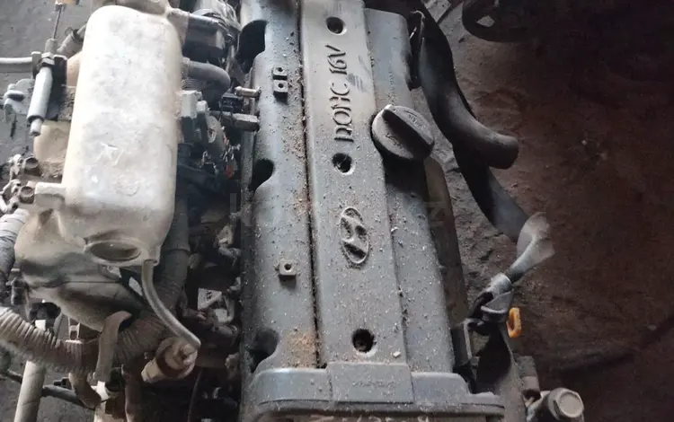 Двигатель на hyundai за 330 000 тг. в Алматы
