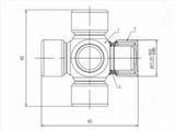 Крестовина рулевого карданаүшін1 100 тг. в Алматы