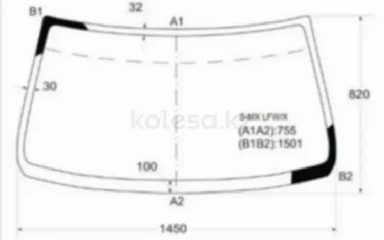 Стекло лобовоеfor22 250 тг. в Алматы