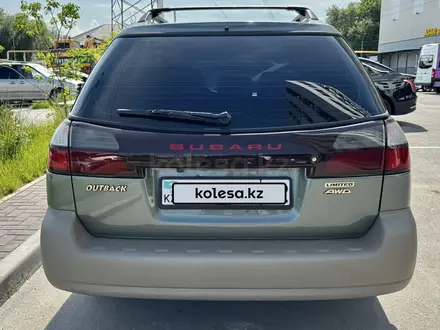 Subaru Outback 2001 года за 3 650 000 тг. в Алматы – фото 5