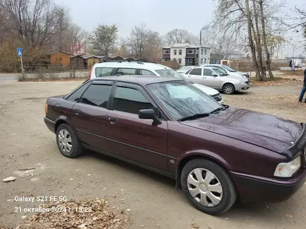 Audi 80 1991 года за 1 250 000 тг. в Семей – фото 4