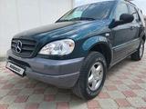 Mercedes-Benz ML 320 1998 годаүшін6 500 000 тг. в Актау – фото 5