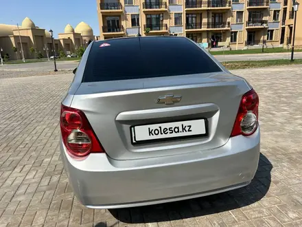 Chevrolet Aveo 2014 года за 3 500 000 тг. в Туркестан – фото 5