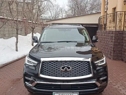 Infiniti QX80 2018 года за 22 000 000 тг. в Алматы – фото 3