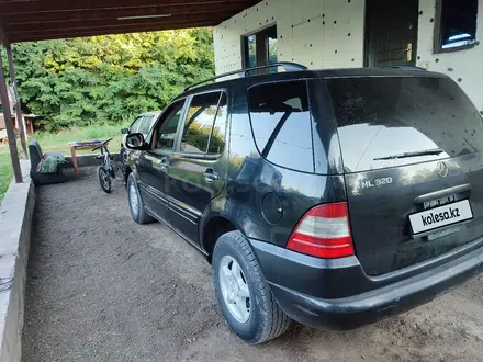 Mercedes-Benz ML 320 2001 года за 3 600 000 тг. в Есик – фото 3