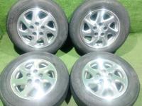 Диск оригинал Toyota Gracia с шинами Bridgestone 205/65 R15 за 160 000 тг. в Алматы