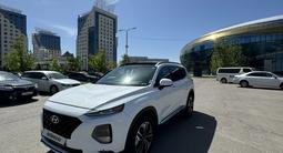 Hyundai Santa Fe 2020 года за 13 500 000 тг. в Алматы – фото 3
