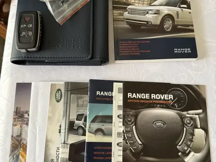 Land Rover Range Rover 2012 года за 22 000 000 тг. в Алматы – фото 20