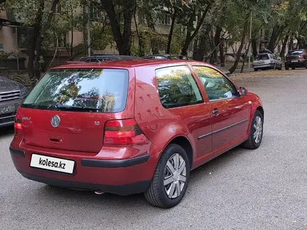 Volkswagen Golf 1999 года за 3 000 000 тг. в Алматы – фото 6