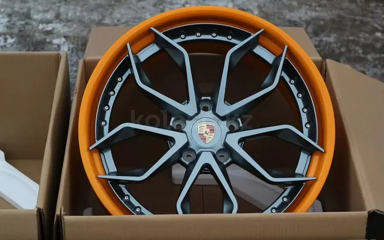 Кованые диски r22 Porsche Cayenne E3 и Panamera Taycan за 380 000 тг. в Алматы