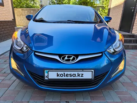 Hyundai Elantra 2014 года за 6 600 000 тг. в Алматы – фото 8