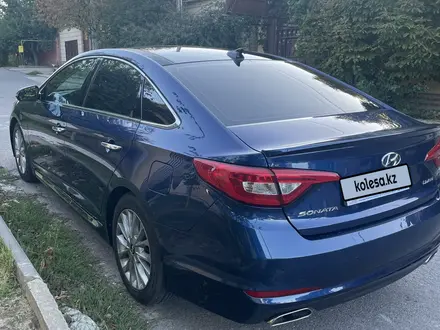 Hyundai Sonata 2016 года за 8 700 000 тг. в Шымкент – фото 3