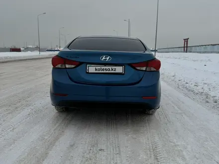 Hyundai Elantra 2014 года за 6 500 000 тг. в Астана – фото 8