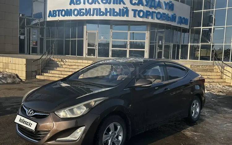 Hyundai Elantra 2014 года за 7 500 000 тг. в Уральск