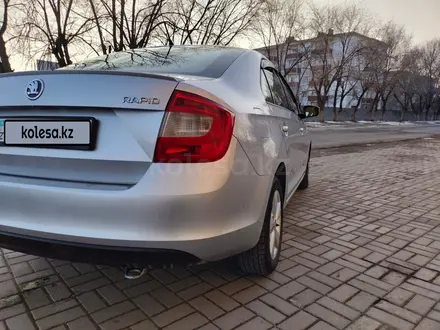 Skoda Rapid 2014 года за 4 800 000 тг. в Конаев (Капшагай) – фото 5