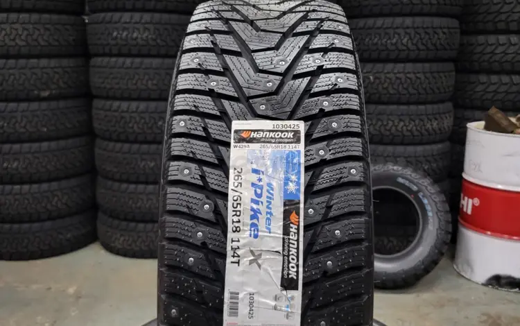 265/65R18 Hankook Winter i* Pike X W429A 114T ШИП за 99 500 тг. в Алматы