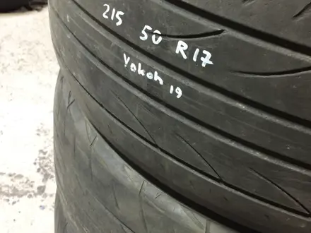 Резина летняя 215/50 r17 Yokohama, из Японииүшін45 000 тг. в Алматы – фото 4