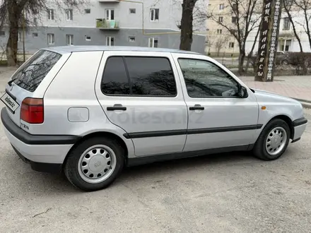 Volkswagen Golf 1996 года за 1 750 000 тг. в Тараз – фото 8