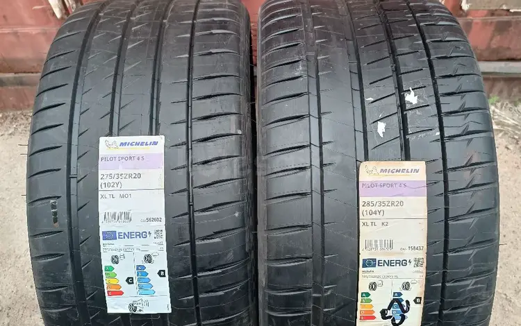 Michelin pilot sport 4S 275/35 R20 V 285/35 R20 BMW M5 F90 за 225 000 тг. в Алматы