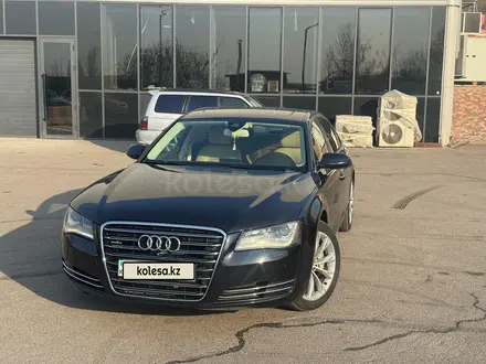 Audi A8 2012 года за 12 750 000 тг. в Алматы – фото 2