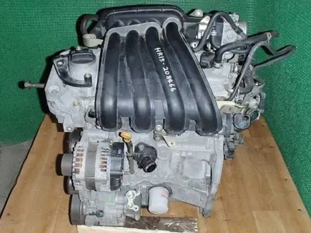 Двигатель на nissan tiida hr15 за 285 000 тг. в Алматы – фото 4
