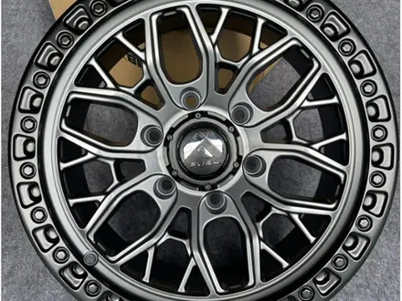 RT Wheels RGW616 9x17 6x139.7 D110 ET0 MATT GREY + BLACK LIP за 340 000 тг. в Алматы