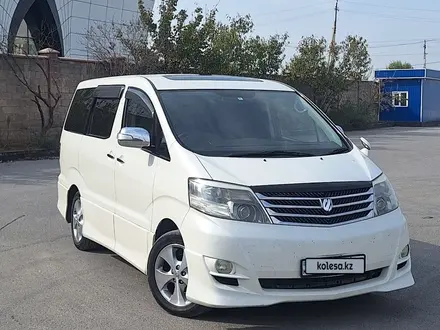 Toyota Alphard 2006 года за 9 200 000 тг. в Шымкент – фото 2