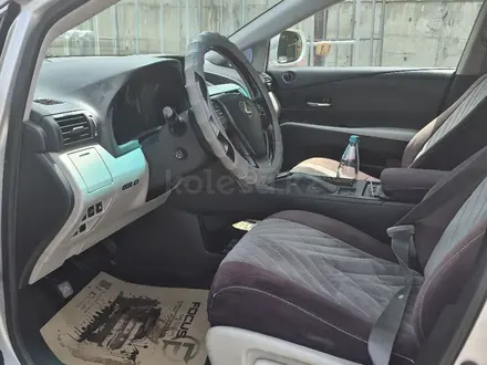 Lexus RX 450h 2010 года за 8 500 000 тг. в Алматы – фото 6