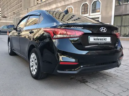 Hyundai Accent 2018 года за 5 700 000 тг. в Астана – фото 9
