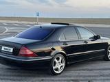 Mercedes-Benz S 320 2001 годаүшін4 000 000 тг. в Жанаозен – фото 3