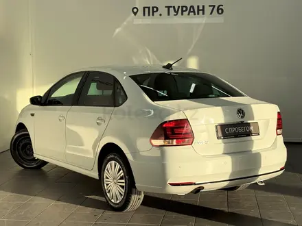 Volkswagen Polo 2018 года за 4 900 000 тг. в Астана – фото 2