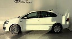 Volkswagen Polo 2018 года за 4 900 000 тг. в Астана – фото 3
