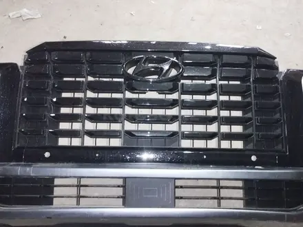 Передний бампер Hyundai palisades black edition 2024 за 300 000 тг. в Астана – фото 2